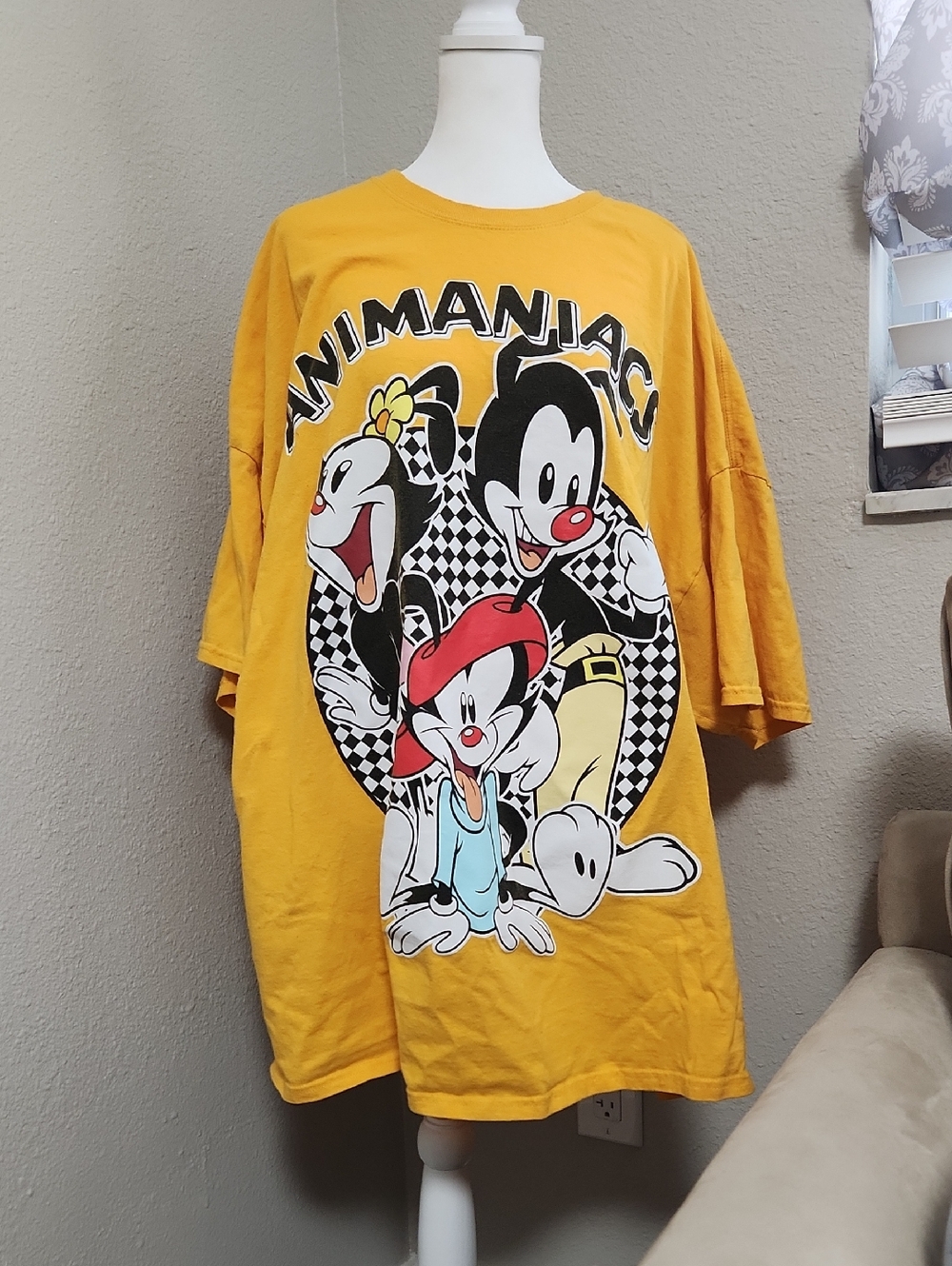 Animaniacs Yellow Tshirt